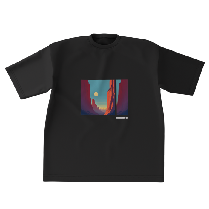 ビッグシルエットTシャツ - XL - 正面