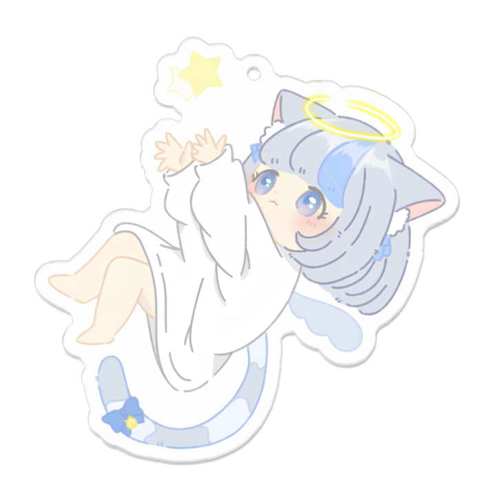 アクリルキーホルダー - 70 x 70 (mm)