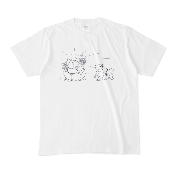 Tシャツ - M - よけいなものは入れない 白+黒