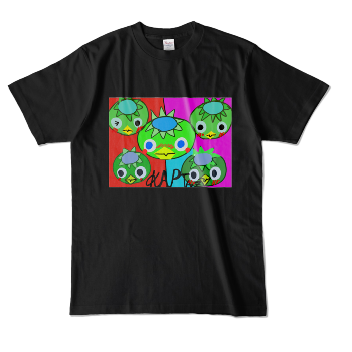 カラーTシャツ - L - ブラック (濃色)