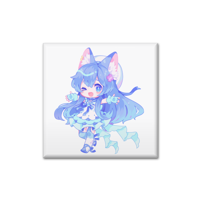 TypeA - White - 四角形40mm