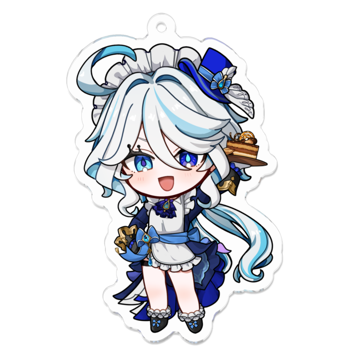 アクリルキーホルダー - 70 x 70 (mm)