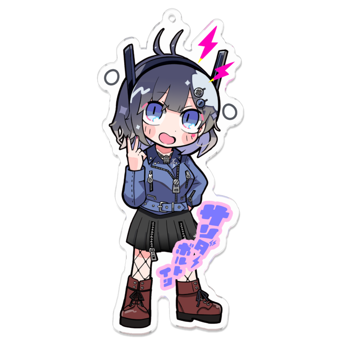 アクリルキーホルダー - 100 x 100 (mm)