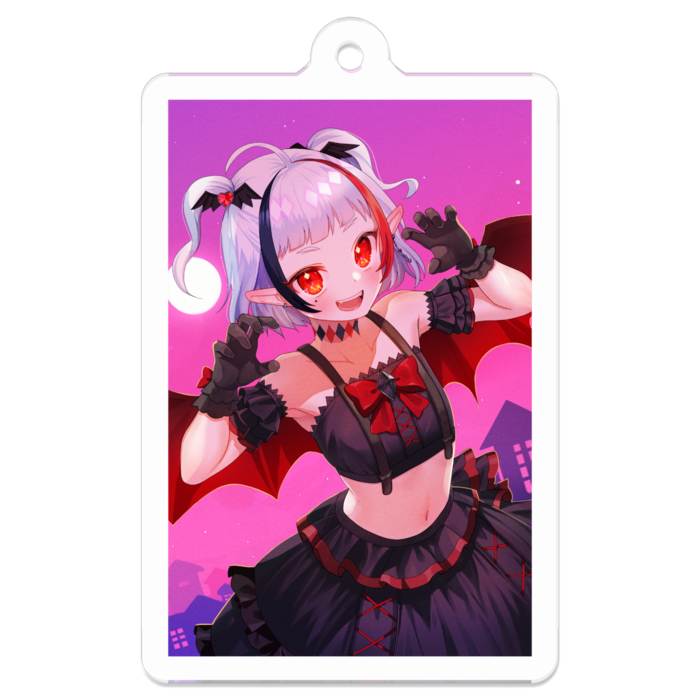 アクリルキーホルダー (ピンク)