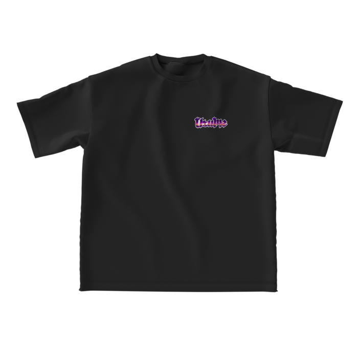ビッグシルエットTシャツ - L - 両面