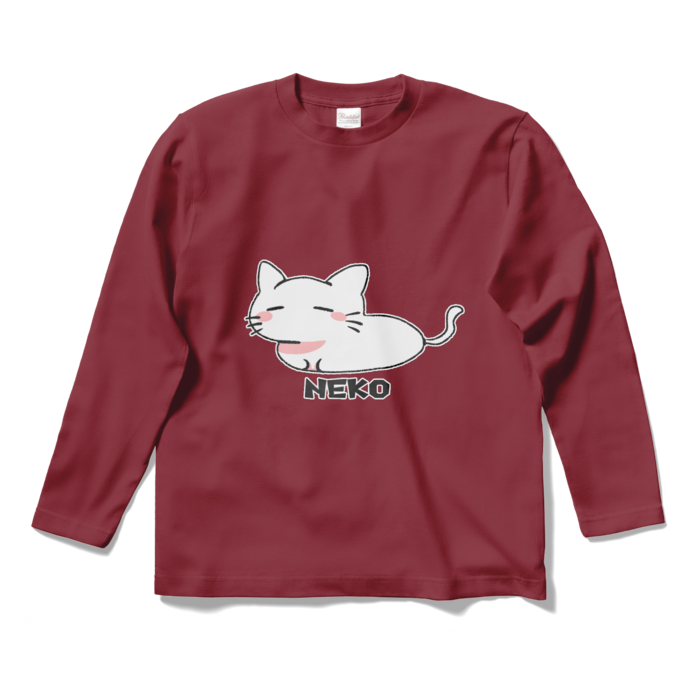 ロングスリーブTシャツ - S - バーガンディ