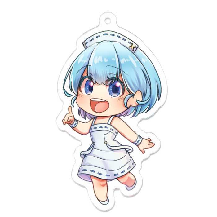 アクリルキーホルダー - 70 x 70 (mm)