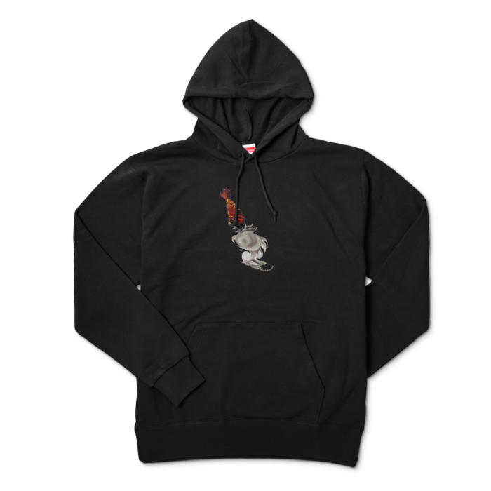 パーカー - XL - ブラック