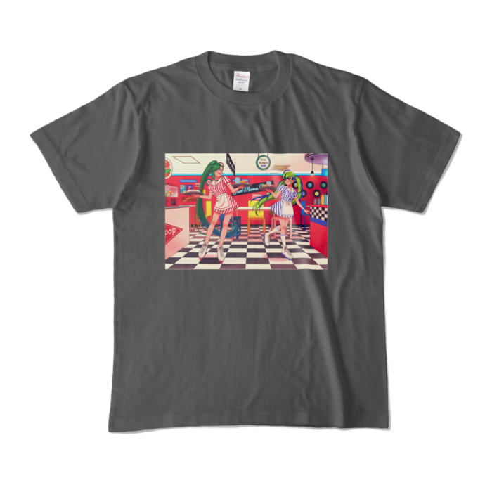 カラーTシャツ - M - チャコール (濃色)