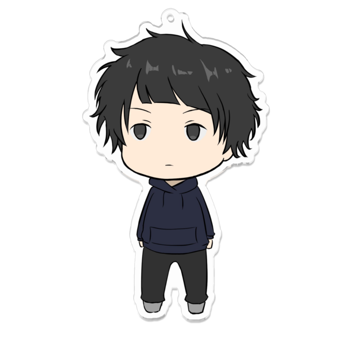 アクリルキーホルダー - 100 x 100 (mm)