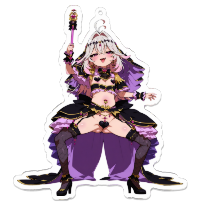 アクリルキーホルダー - 100 x 100 (mm)