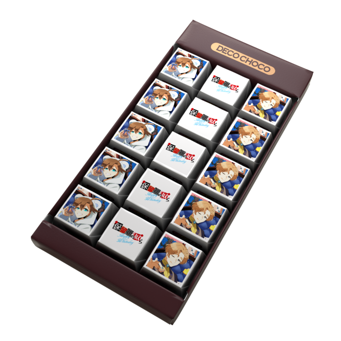 DECOチョコ - 列ごとにデザイン