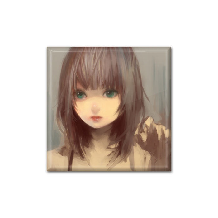 缶バッジ - 四角形40mm