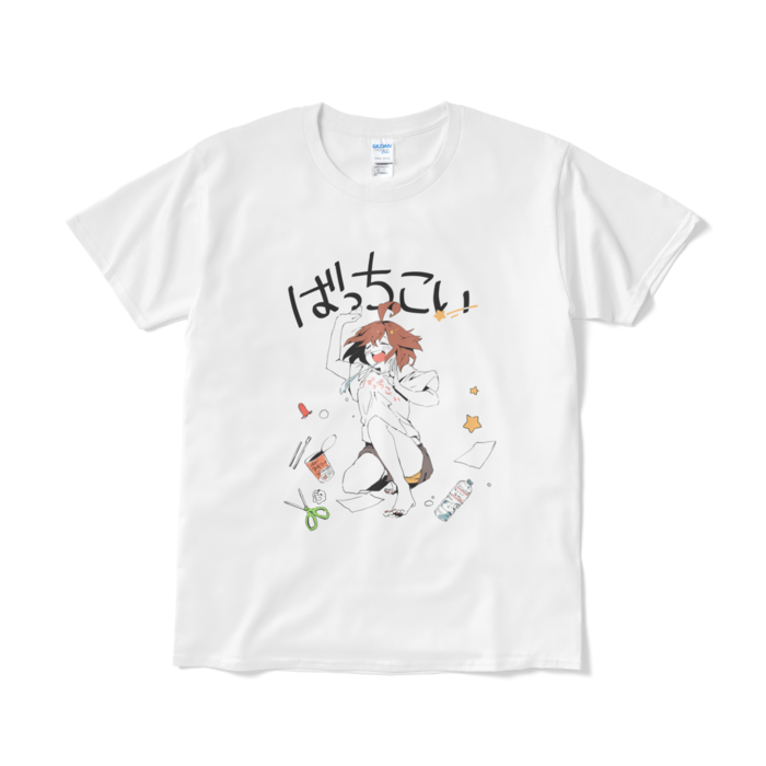 最新発見 ばっちこいTシャツ改2（両面） - つしまの湊 - BOOTH タレント・お笑い芸人