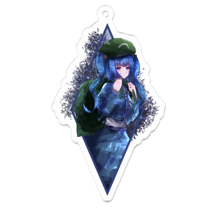 アクリルキーホルダー - 70 x 70 (mm)