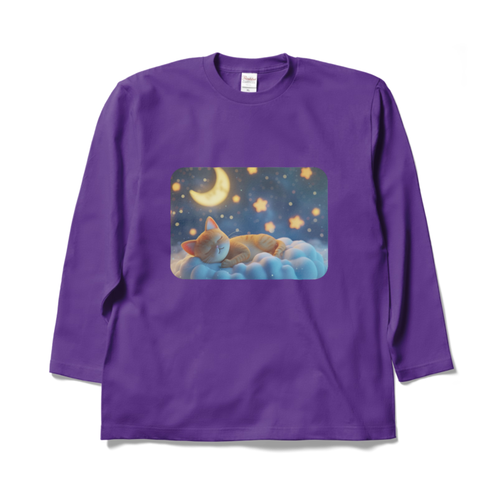 ロングスリーブTシャツ - XL - パープル