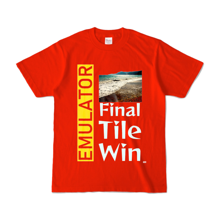 カラーTシャツ - S - レッド (濃色)