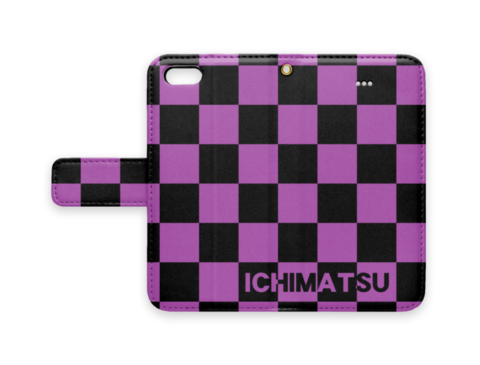 手帳型iPhoneケース - iPhone 5 / SE - ストラップ穴 あり