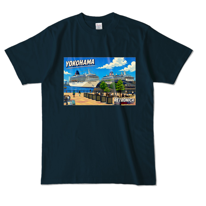 カラーTシャツ - L - ネイビー (濃色)