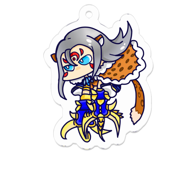 アクリルキーホルダー - 50 x 50 (mm)