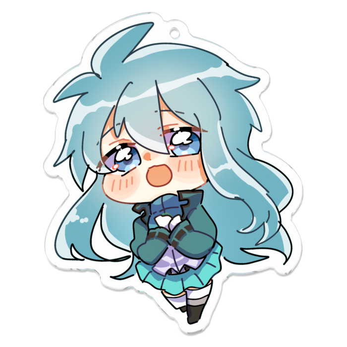 アクリルキーホルダー - 70 x 70 (mm)