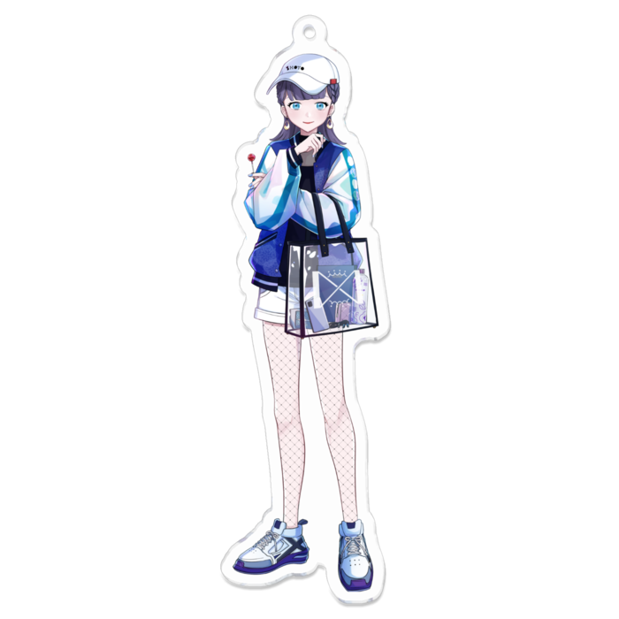 アクリルキーホルダー - 100 x 100 (mm)