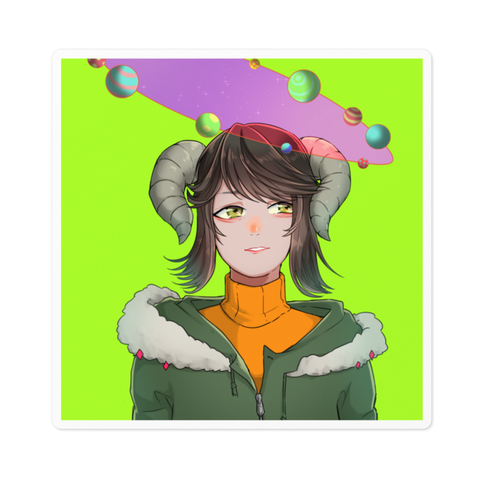 ステッカー - 100 x 100 (mm)