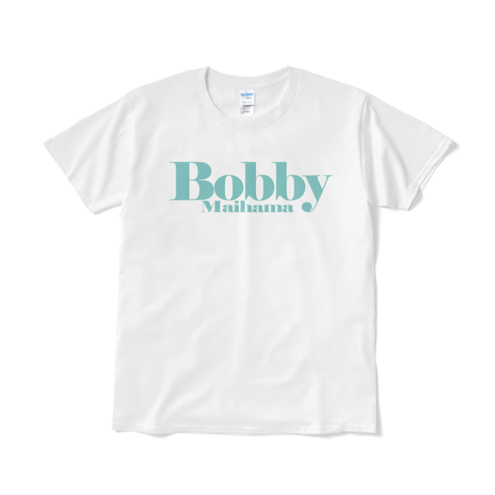 BobbyのTシャツ（アイスグリーンロゴ） - L - ホワイト