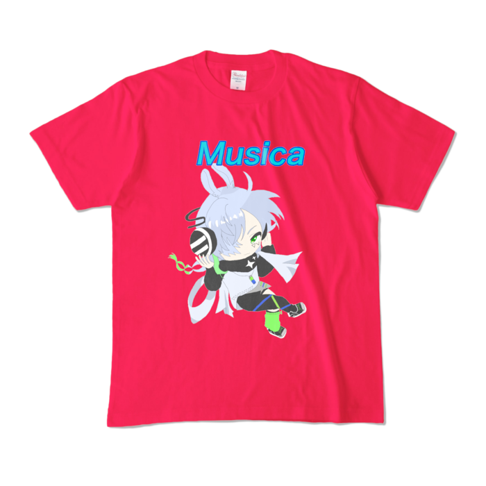 カラーTシャツ - M - ホットピンク (濃色)