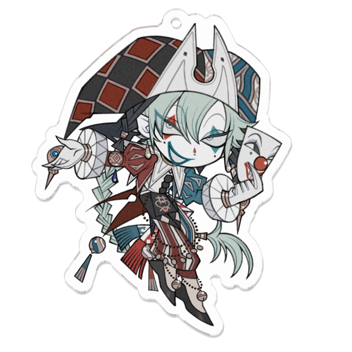 アクリルキーホルダー - 70 x 70 (mm)