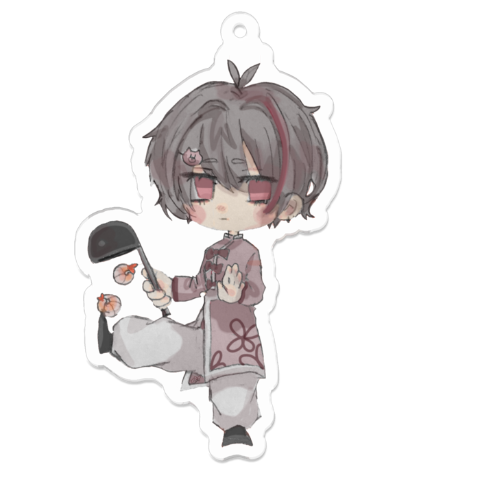 アクリルキーホルダー - 70 x 70 (mm)