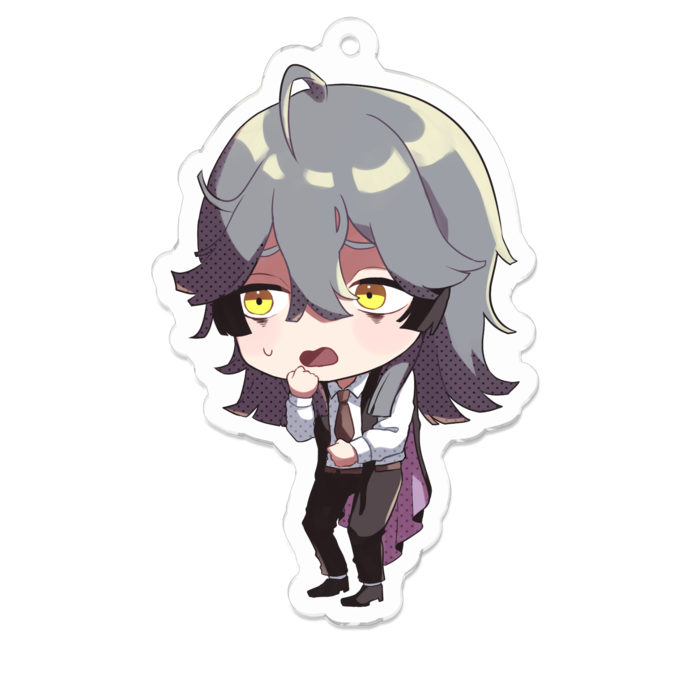 アクリルキーホルダー（コーティング） - 70 x 70 (mm)