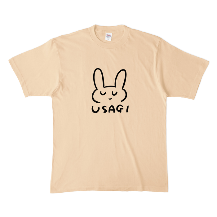 カラーTシャツ(淡色) - XL - ナチュラル