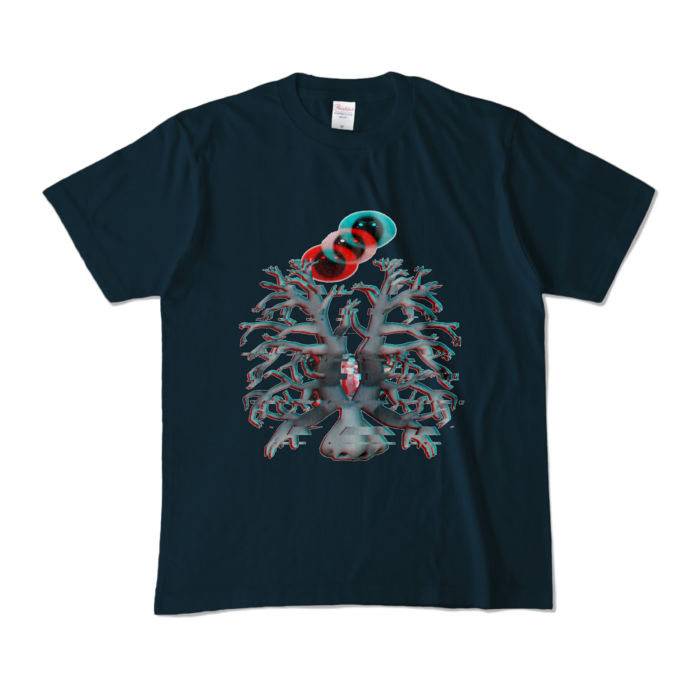 カラーTシャツ - M - ネイビー (濃色)
