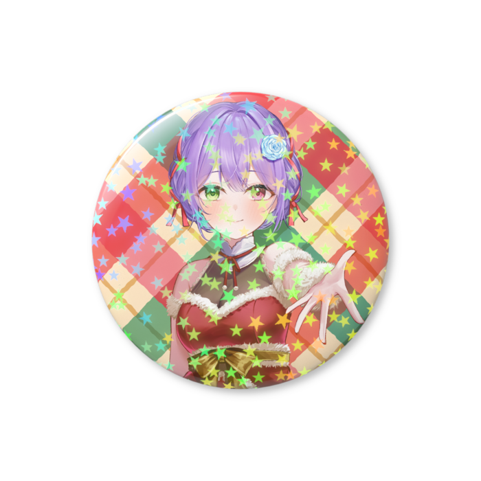 ホログラム缶バッジ - 44mm