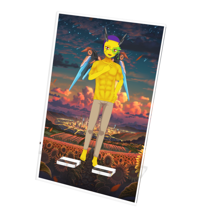 アクリルスマホスタンド - 100x160mm