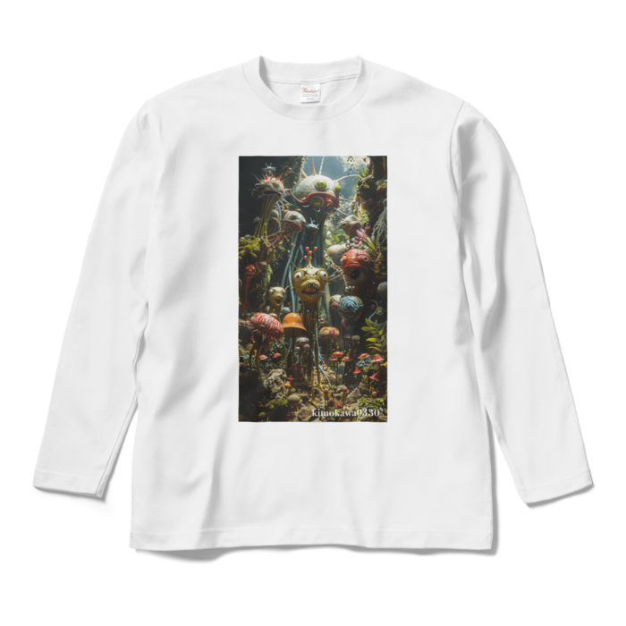 ロングスリーブTシャツ - M - ホワイト