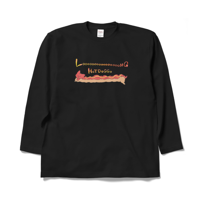 ロングスリーブTシャツ - XL - ブラック
