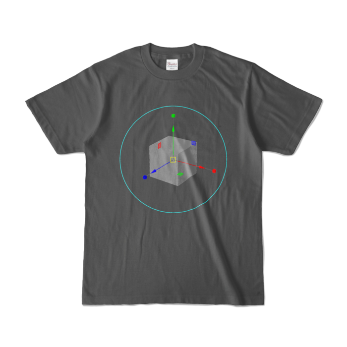カラーTシャツ - S - チャコール (濃色)