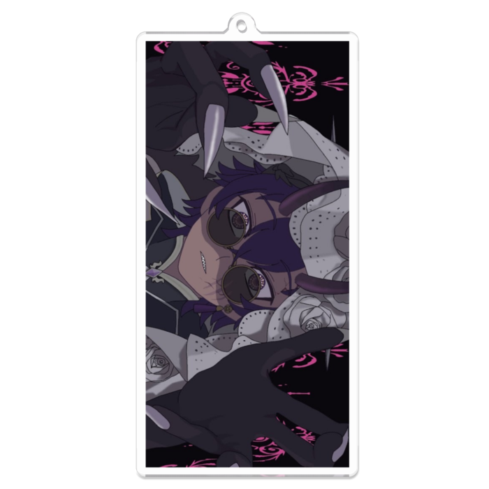 アクリルキーホルダー - 100 x 100 (mm)