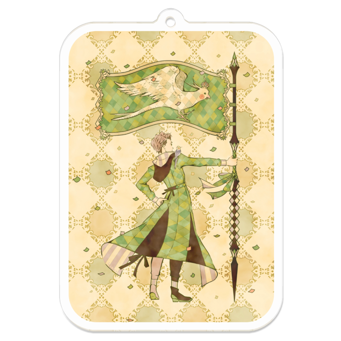 アクリルキーホルダー - 70 x 70 (mm)