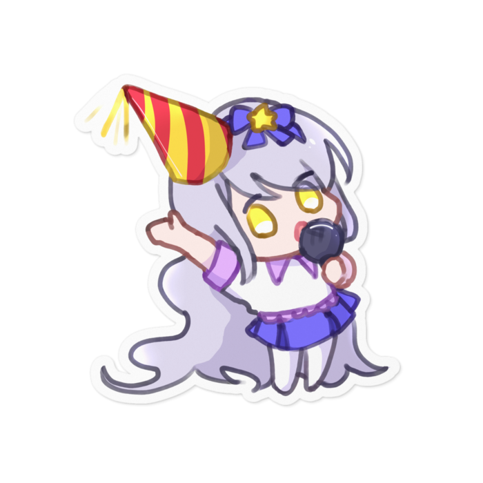 ステッカー - 100 x 100 (mm)