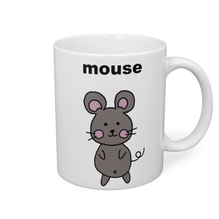 マグカップ - 直径 8 cm / 高さ 9.5 cm