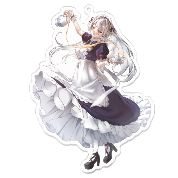 ロング（赤目）