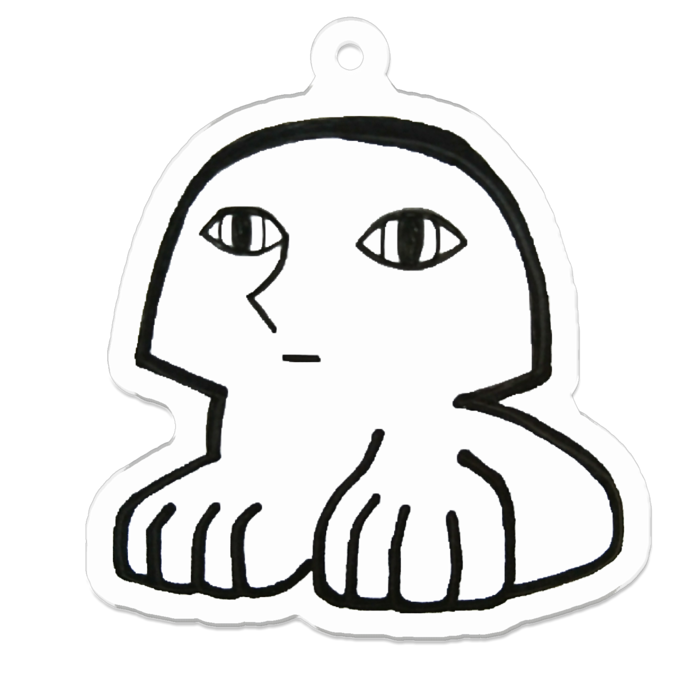 アクリルキーホルダー - 50 x 50 (mm)