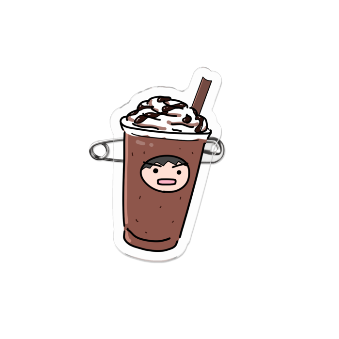 アクリルバッジ - 50 x 50 (mm)