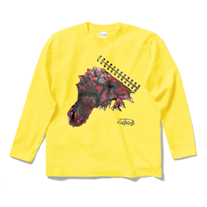 ロングスリーブTシャツ - S - イエロー