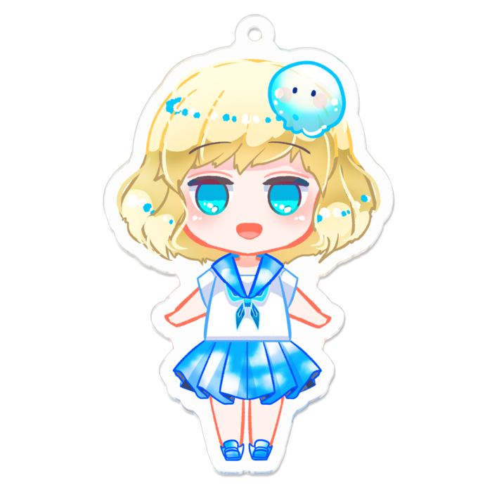 アクリルキーホルダー - 70 x 70 (mm)