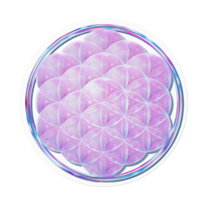 ピンク　ー　白／160 x 160 (mm)