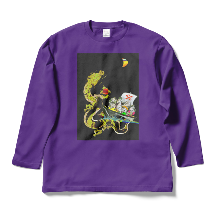 ロングスリーブTシャツ - L - パープル